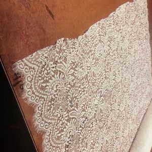 Savannah Watters wedding dress lace